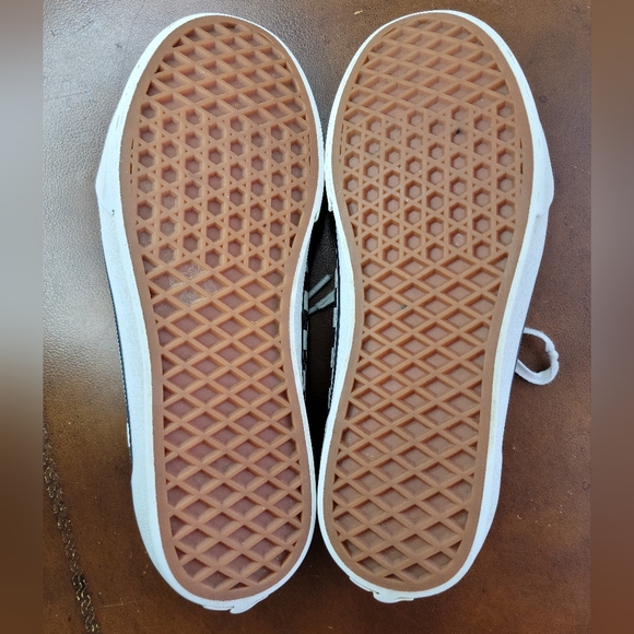 VANS Checkerboard Old Skool Skateboard Black White Streetwear size 6.5 - Picture 6 of 8